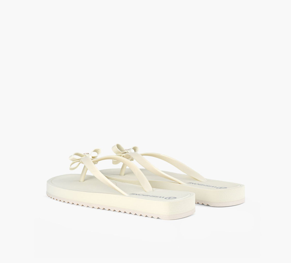 WISHBONE CLAIRESANDAL in BEIGE view 3
