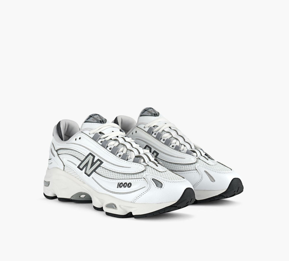 NEW BALANCE 1000 in WHITE view 2