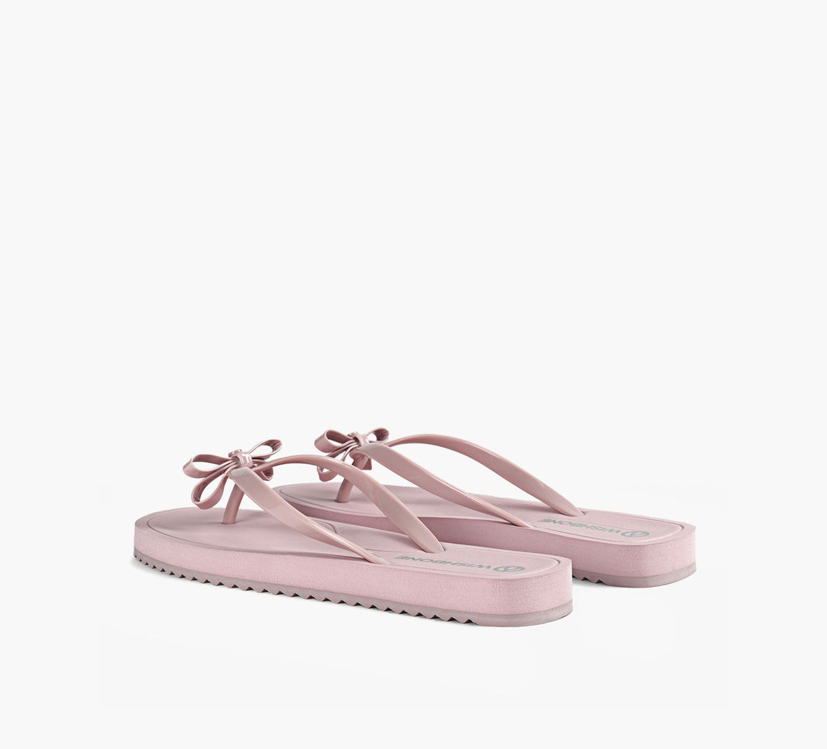 WISHBONE CLAIRE en ROSE PALE vue 3