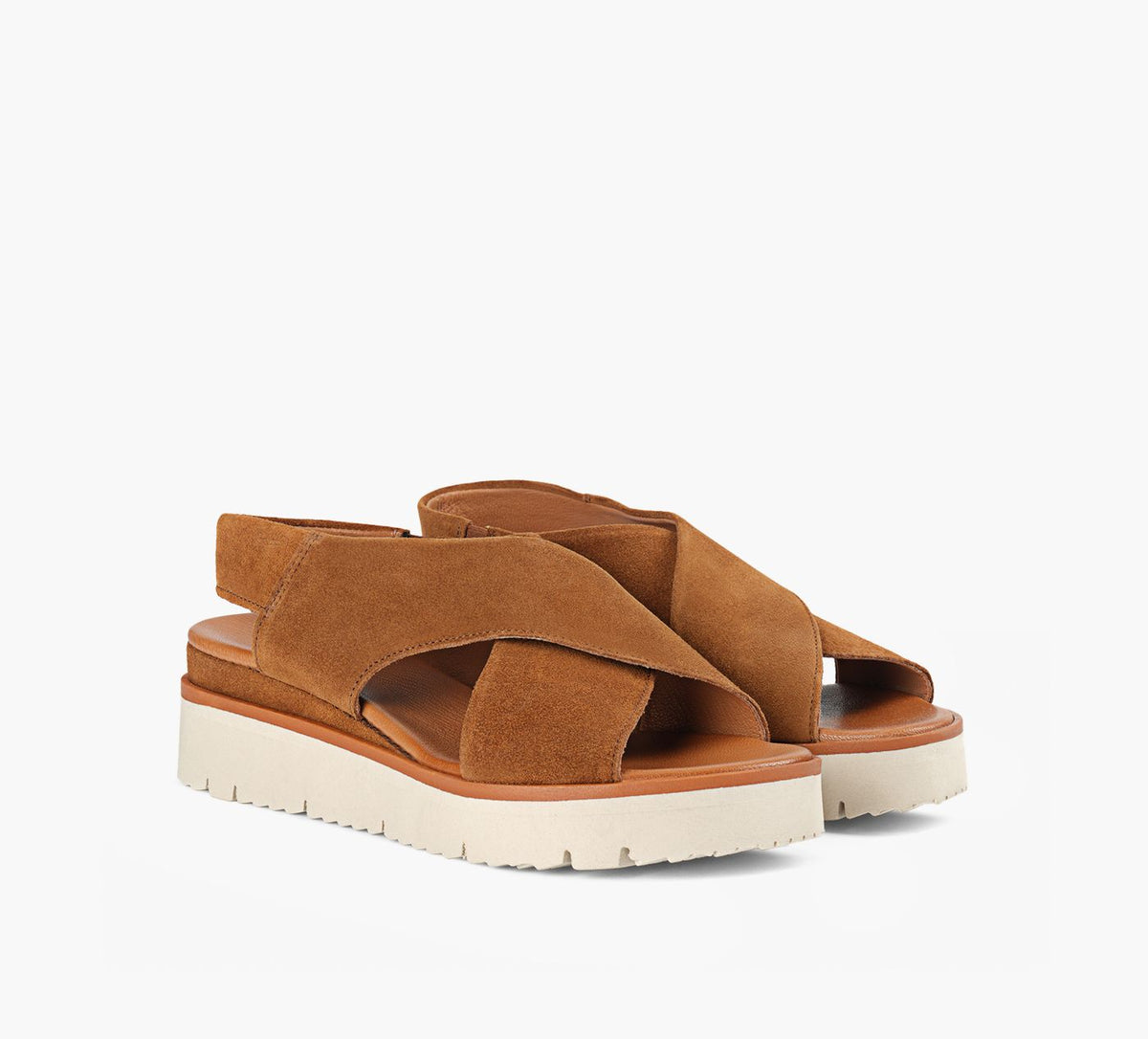 BROWNS SIRENSANDAL in TAN view 2