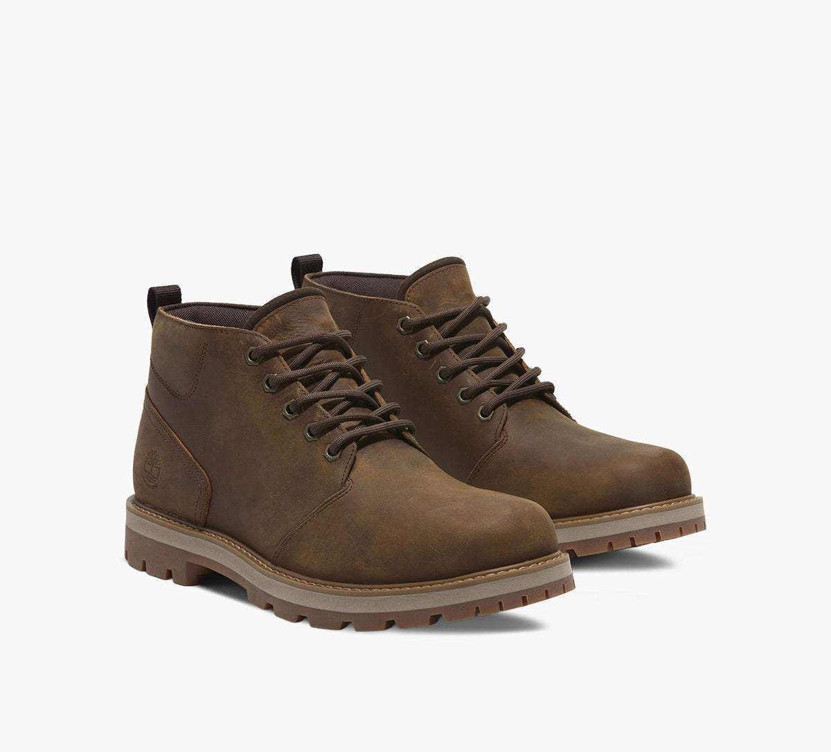TIMBERLAND BrittonRoadMidWaterproofChukkaBoot in BROWN view 2