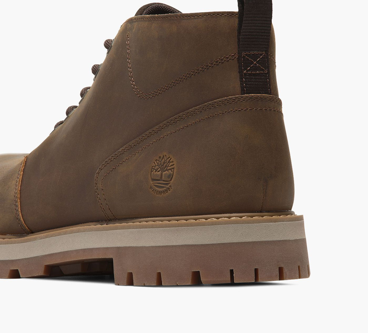 TIMBERLAND BrittonRoadMidWaterproofChukkaBoot in BROWN view 7