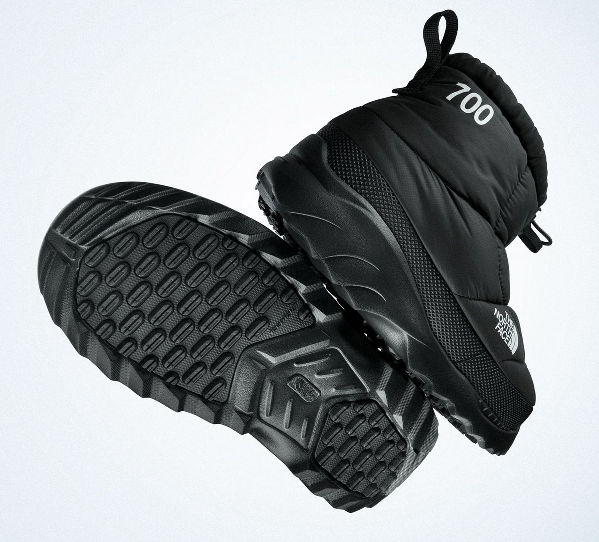 THE NORTH FACE NUPTSETRACTIONCHUKKA in BLACK view 1c