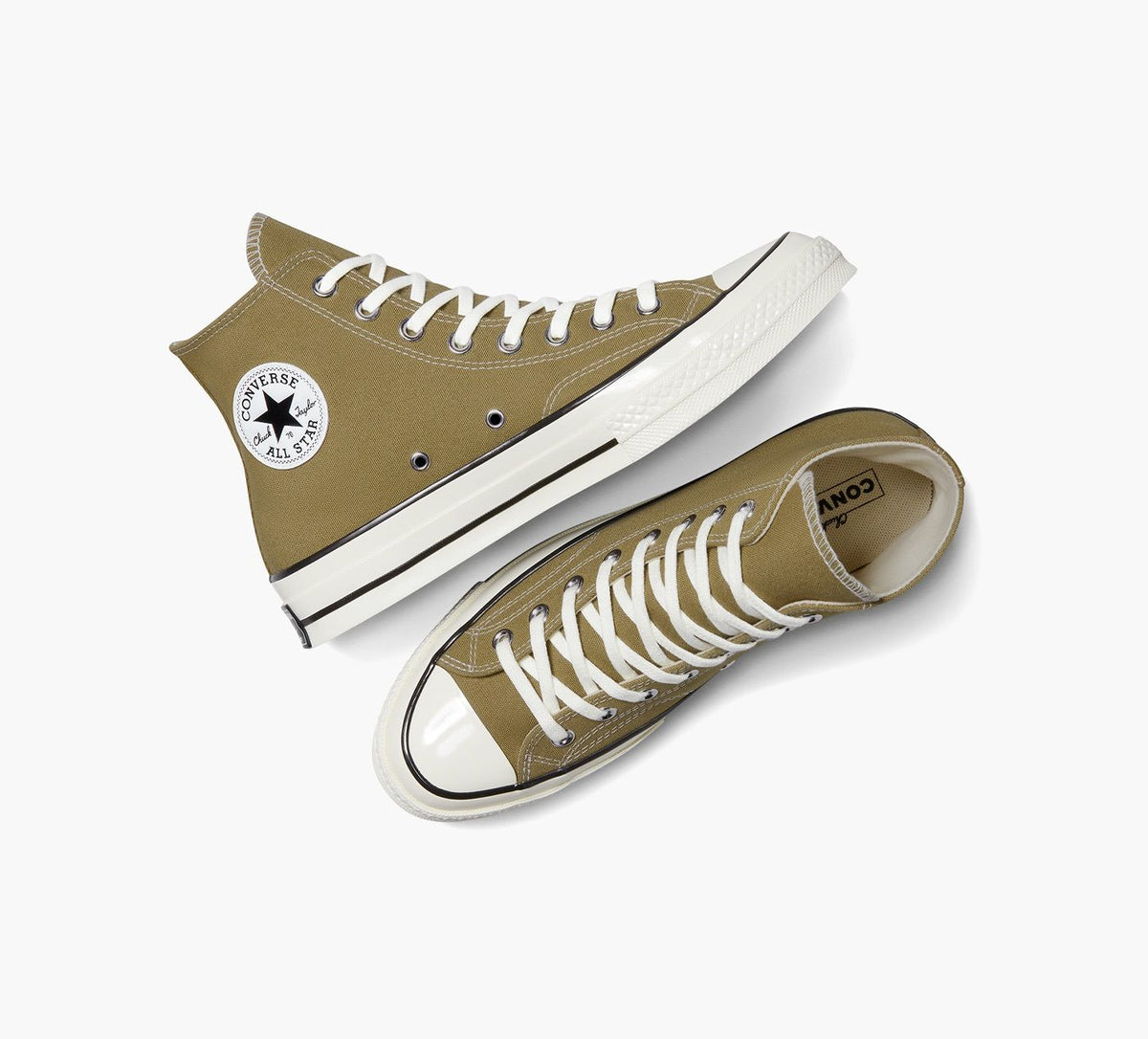 CONVERSE CHUCK70HIGHTOP in KHAKI view 1c