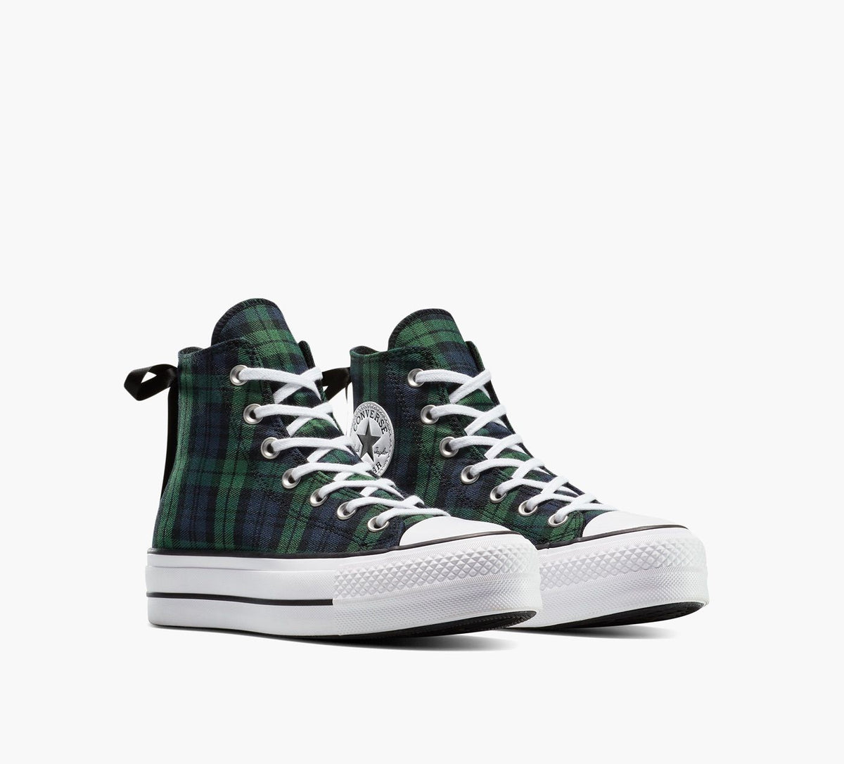 CONVERSE CHUCKTAYLORALLSTARLIFTPLATFORMHIGHTOP in BLUE view 2