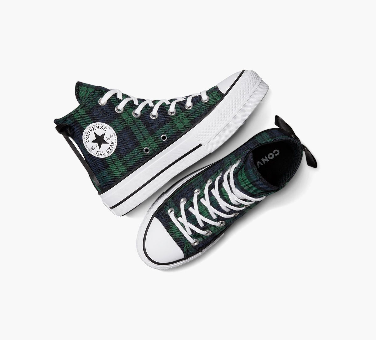CONVERSE CHUCKTAYLORALLSTARLIFTPLATFORMHIGHTOP in BLUE view 1c