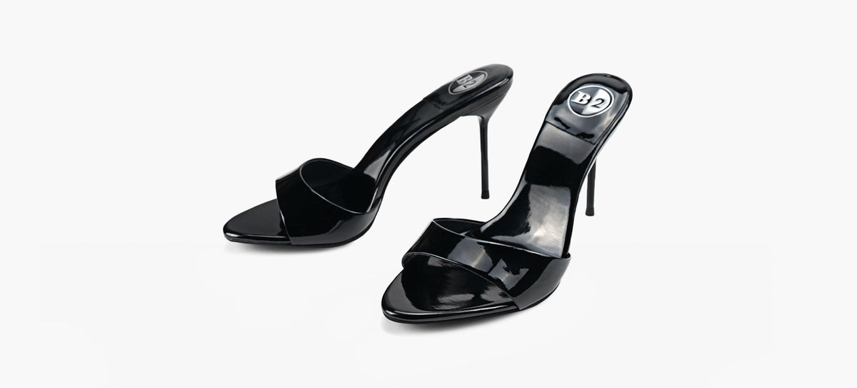 B2 PIAZZAHEEL in BLACK view 4