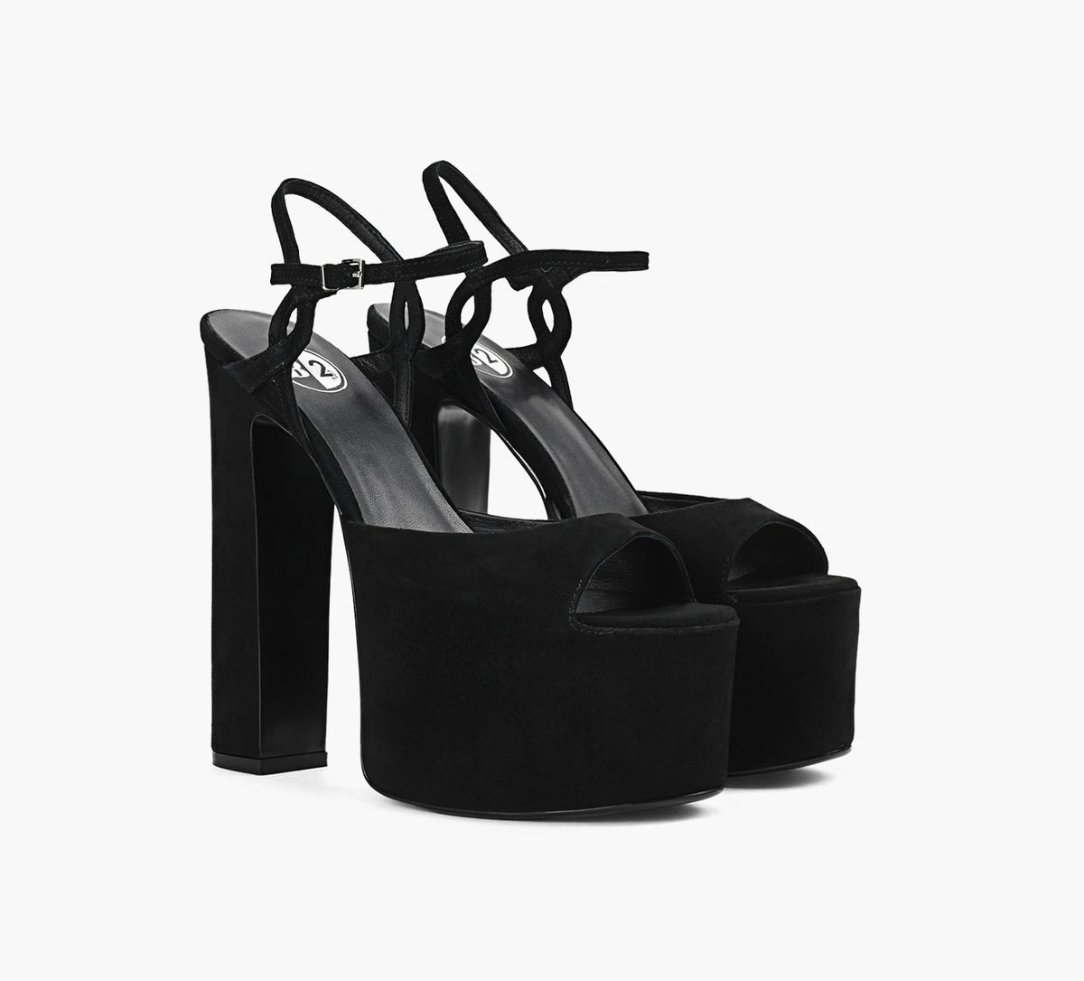 B2 AVENIDAPLATFORMSANDAL in BLACK view 2