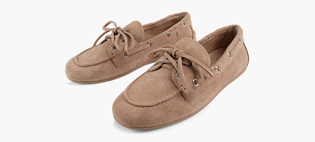 B2 BREABOATSHOE in TAUPE view 4