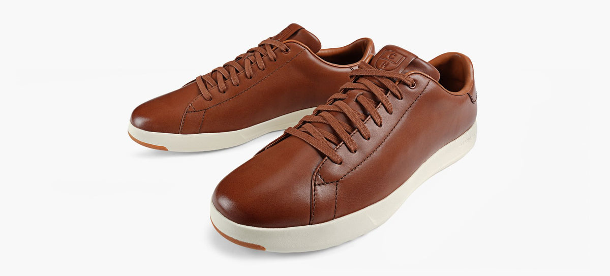 COLE HAAN BASKETGRANDPROTENNISLARGEURLARGE en BRUN vue 4