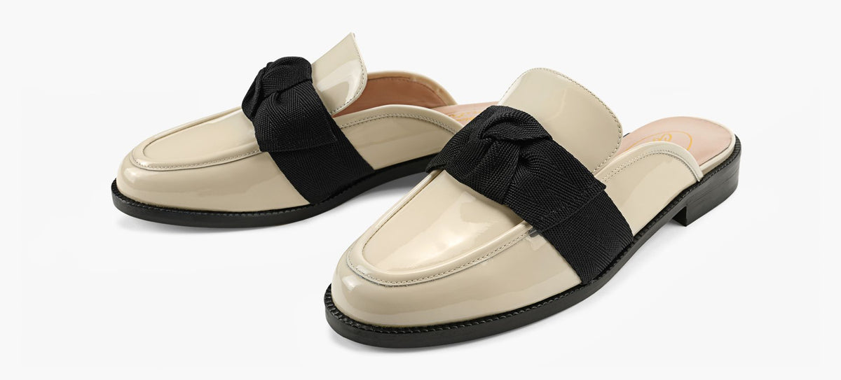 BROWNS COUTURE GIANNAMULE in BEIGE view 4