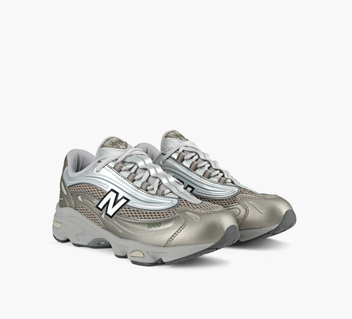 NEW BALANCE 1000 in SILVER view 2