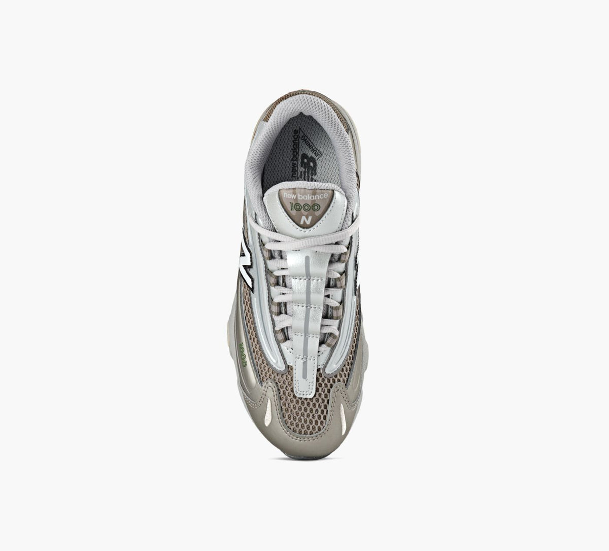 NEW BALANCE 1000 in SILVER view 1c