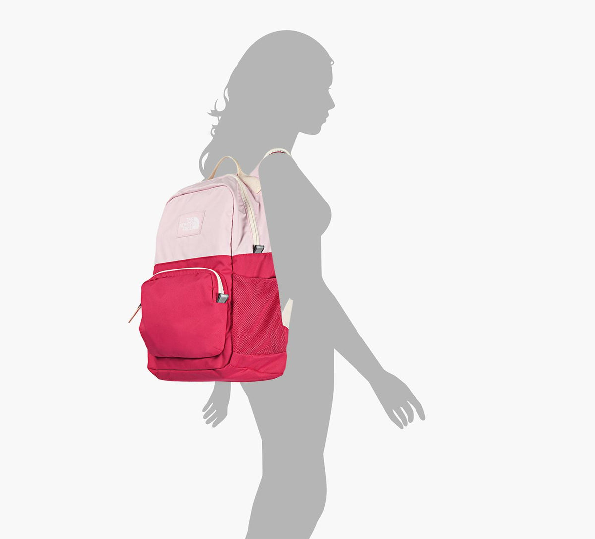 THE NORTH FACE SACDOSYOUTHCHUCKWALLA en ROUGE vue 3