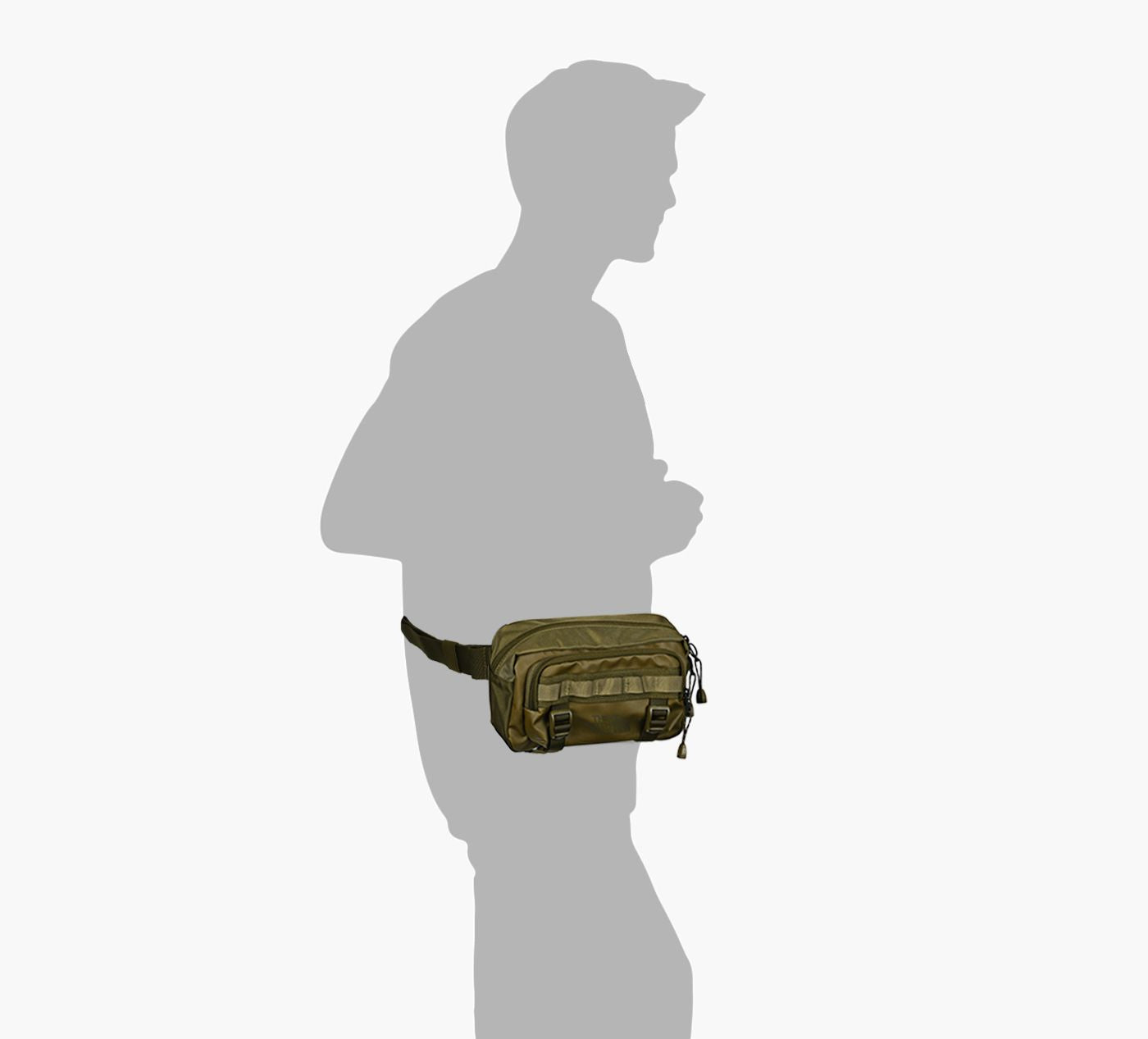 THE NORTH FACE BASECAMPLUMBARBELTBAG in KHAKI view 3