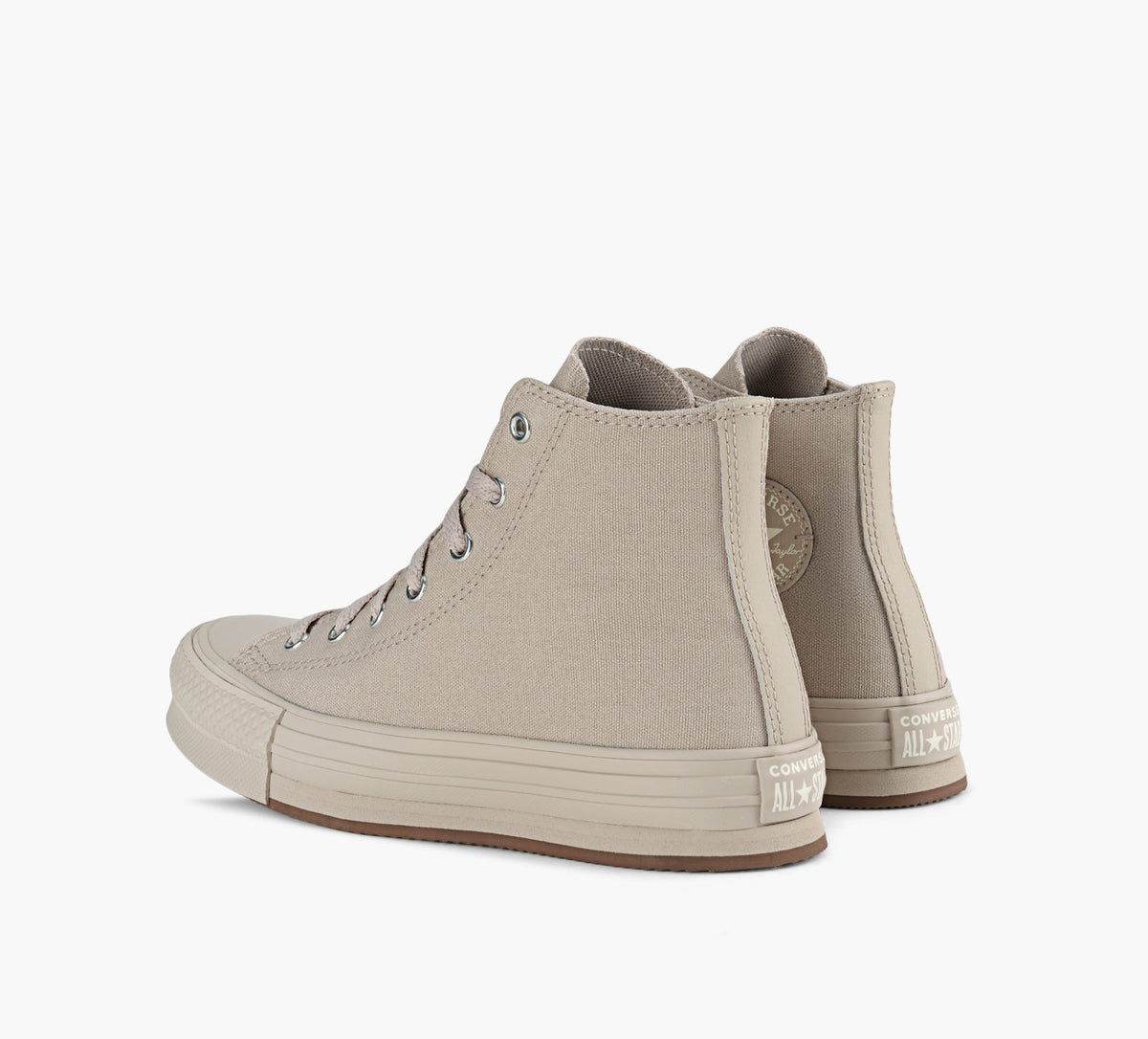CONVERSE CHUCKTAYLORALLSTAREVALIFTMONOCHROME in BEIGE view 3