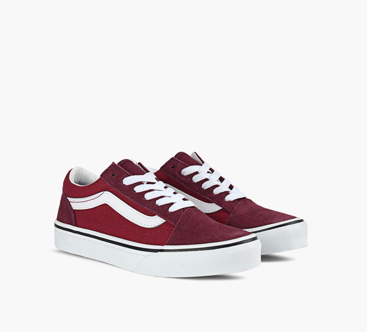 VANS OLDSKOOL in BURGUNDY view 2