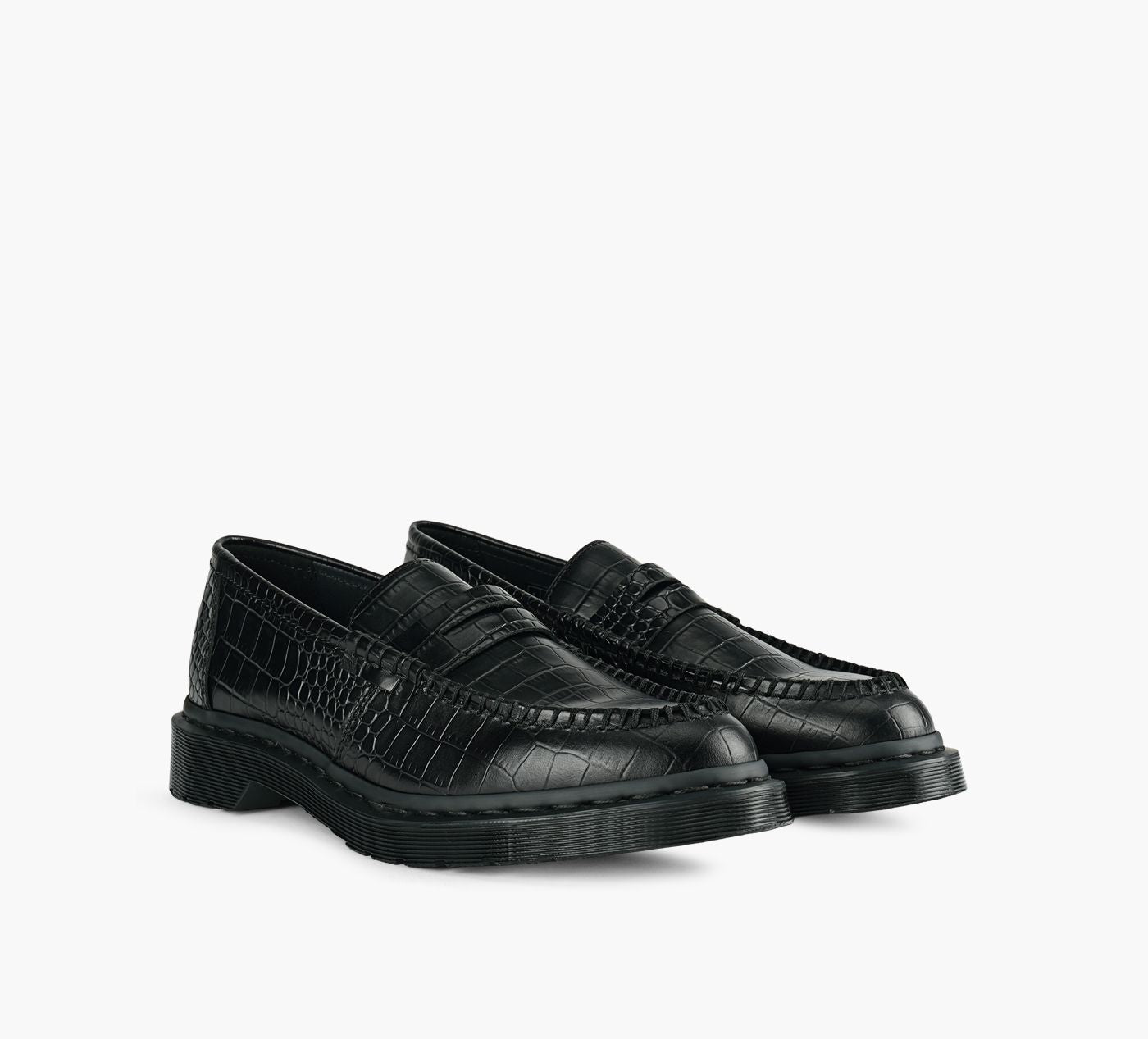 DR. MARTENS PENTON in BLACK view 2