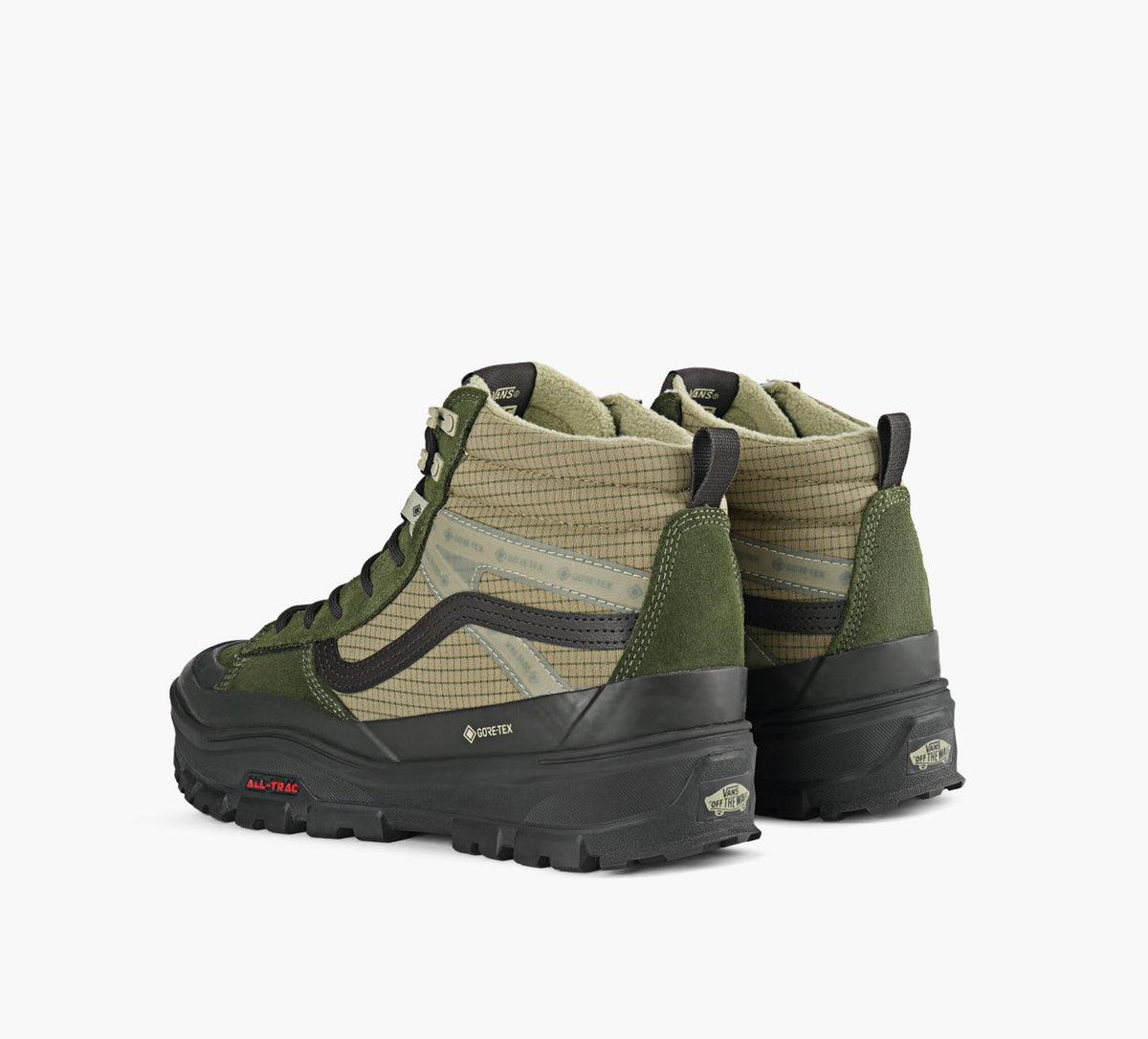VANS MTESK8HIGORETEXINSULATED in GREEN view 3