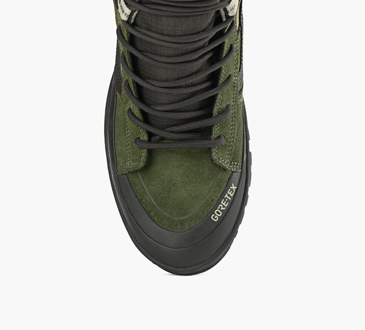 VANS BOTTEMTESK8HIGTXISOLE en VERT vue 1c
