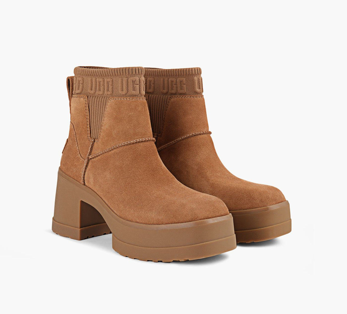 UGG BOTTINECHELSEAMOXY en TAN vue 2