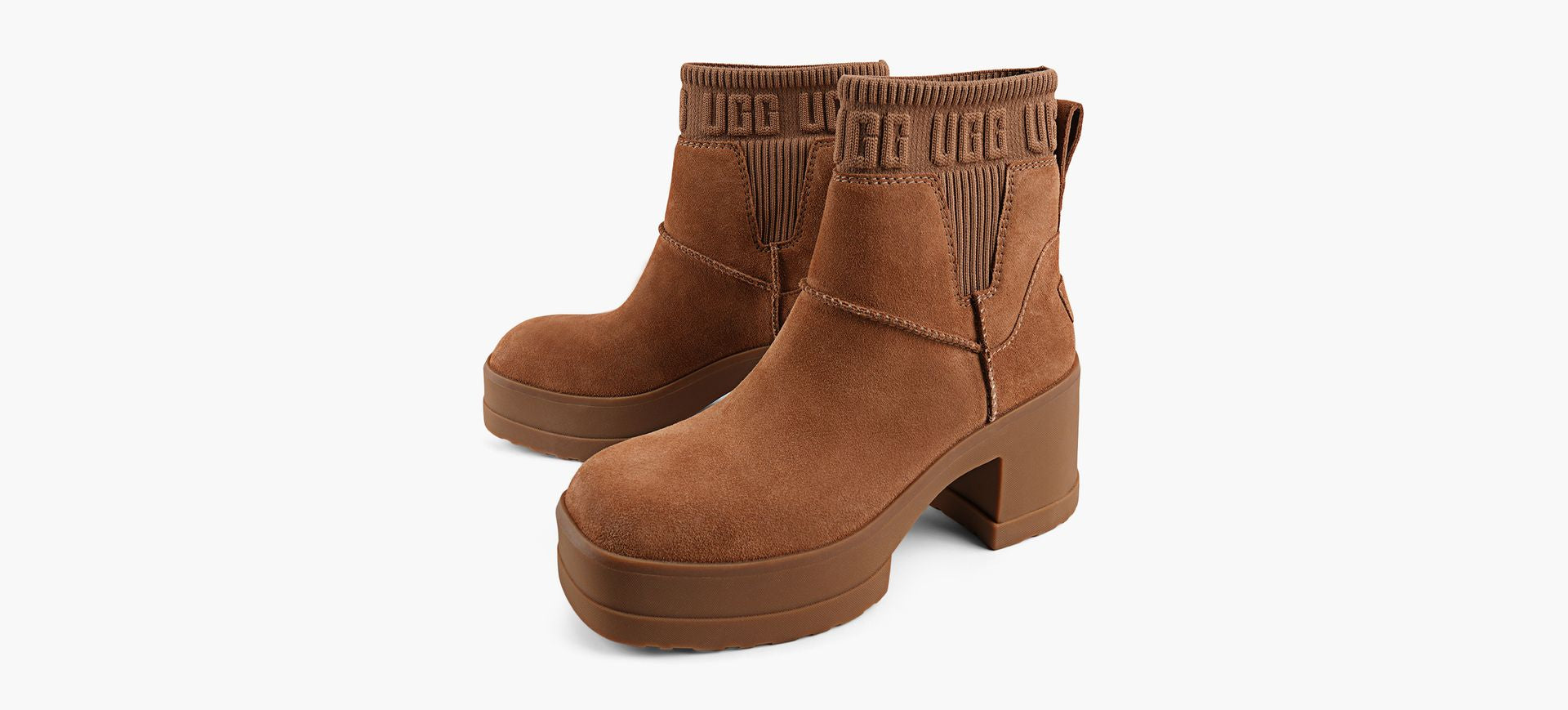 UGG BOTTINECHELSEAMOXY en TAN vue 4