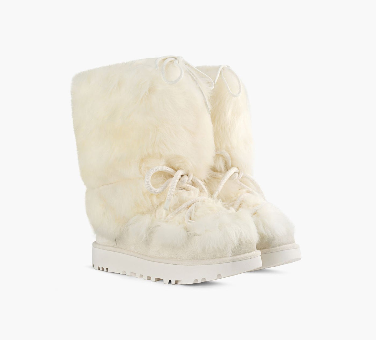 UGG CLASSICTALLCHALET in WHITE view 2