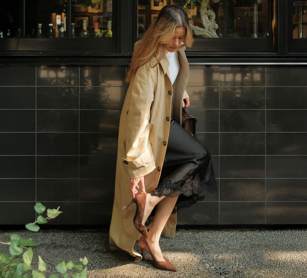 WISHBONE STELLA en BRUN vue 6