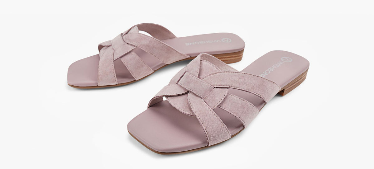 WISHBONE JANE en ROSE PALE vue 4