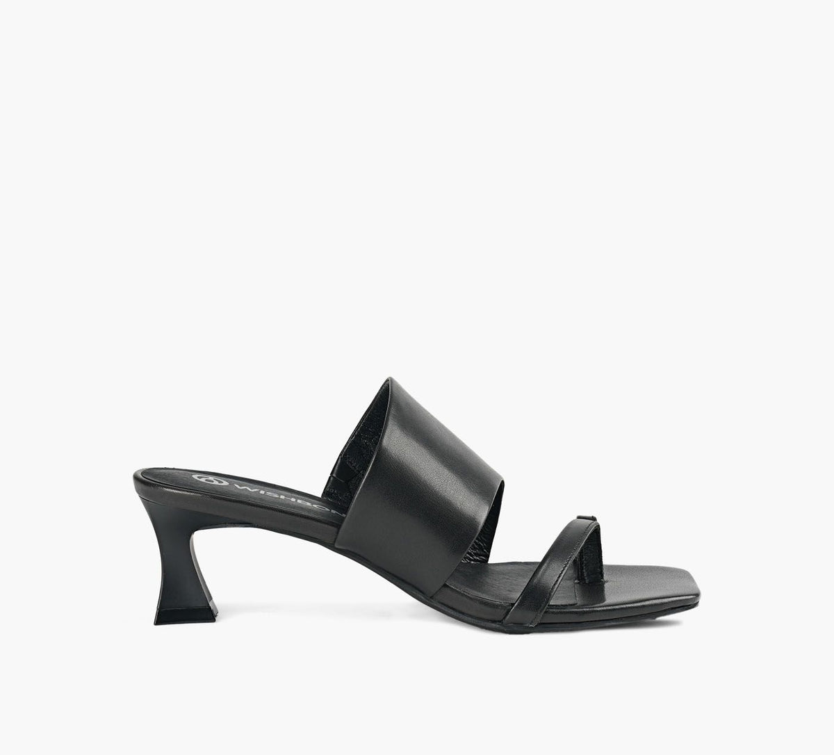WISHBONE OPALHEEL in BLACK