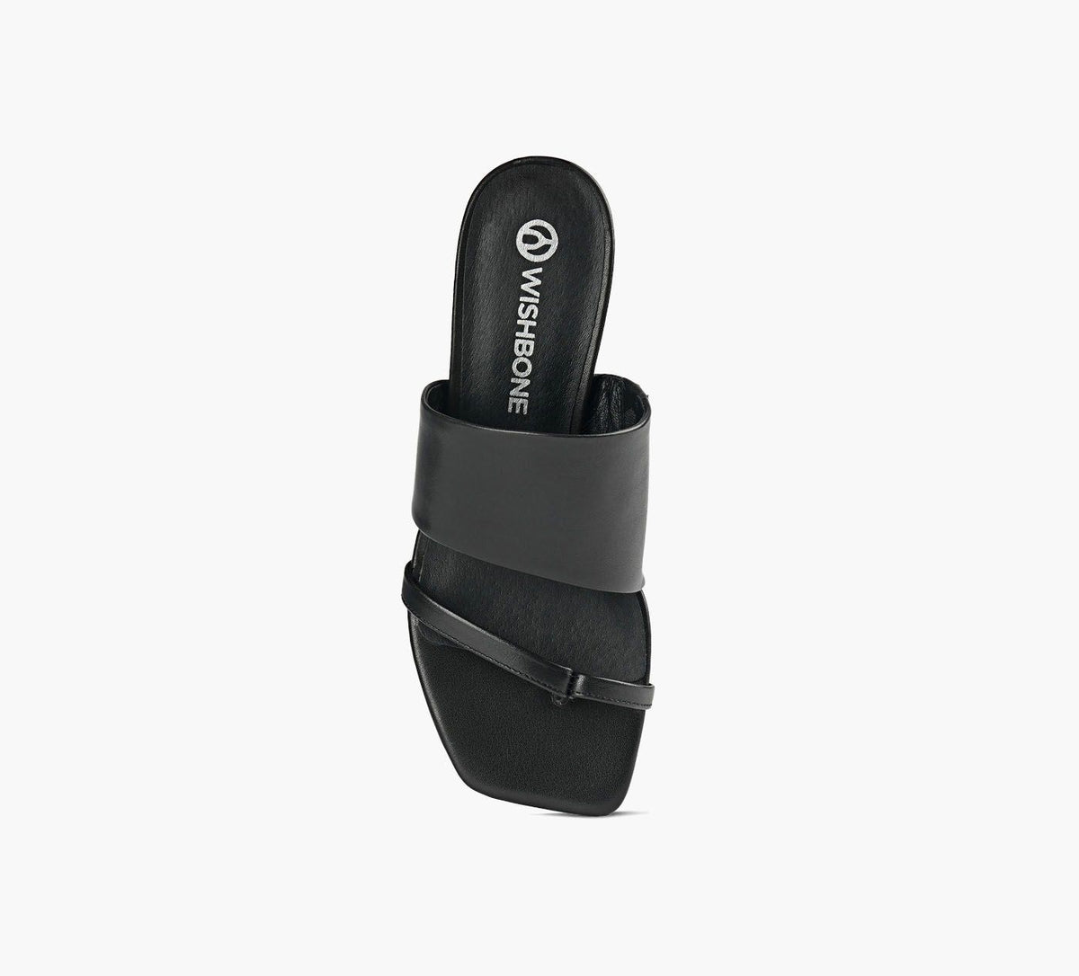 WISHBONE OPALHEEL in BLACK view 1c