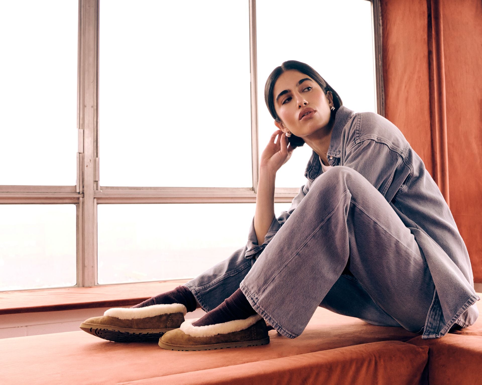UGG BALLERINEZORA en TAN vue 7