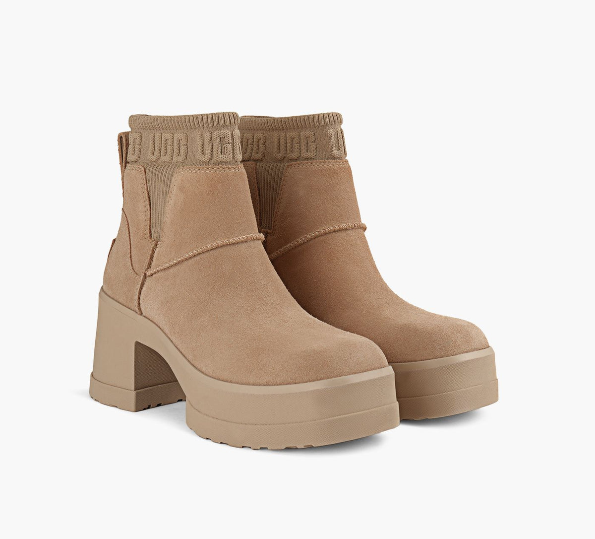UGG BOTTINECHELSEAMOXY en BEIGE vue 2