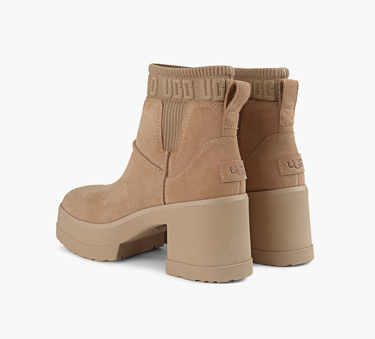 UGG BOTTINECHELSEAMOXY en BEIGE vue 3
