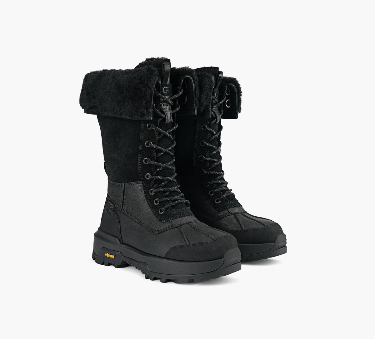 UGG ADIRONDACKBOOTTALLXXV in BLACK view 2