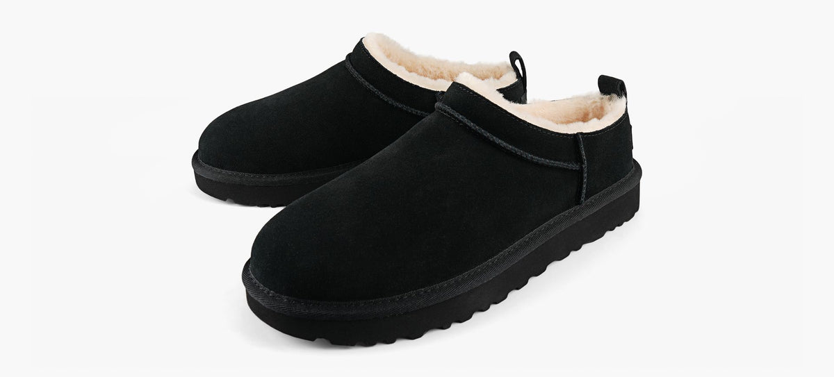UGG CLASSICMICRO in BLACK view 4