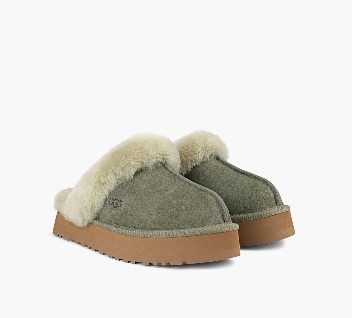 UGG DISQUETTE en VERT vue 2