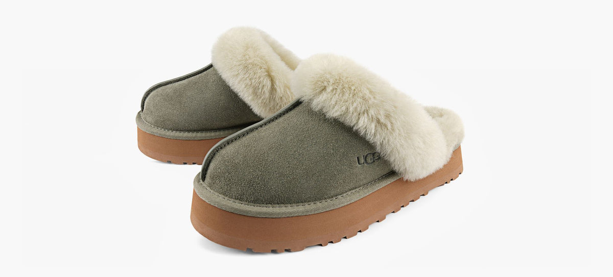 UGG DISQUETTE en VERT vue 4