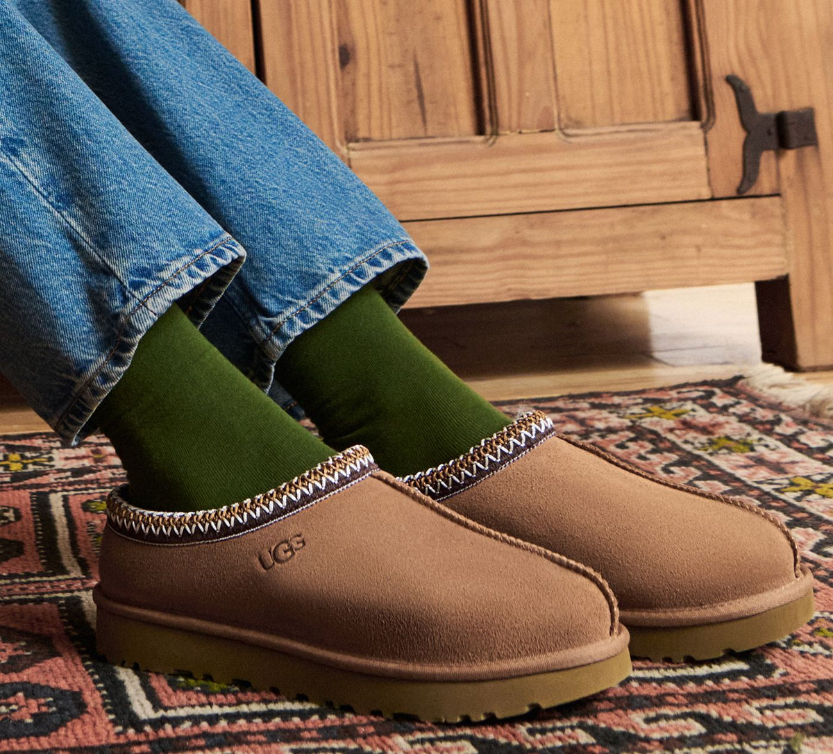 UGG TASMANII in TAN view 1a
