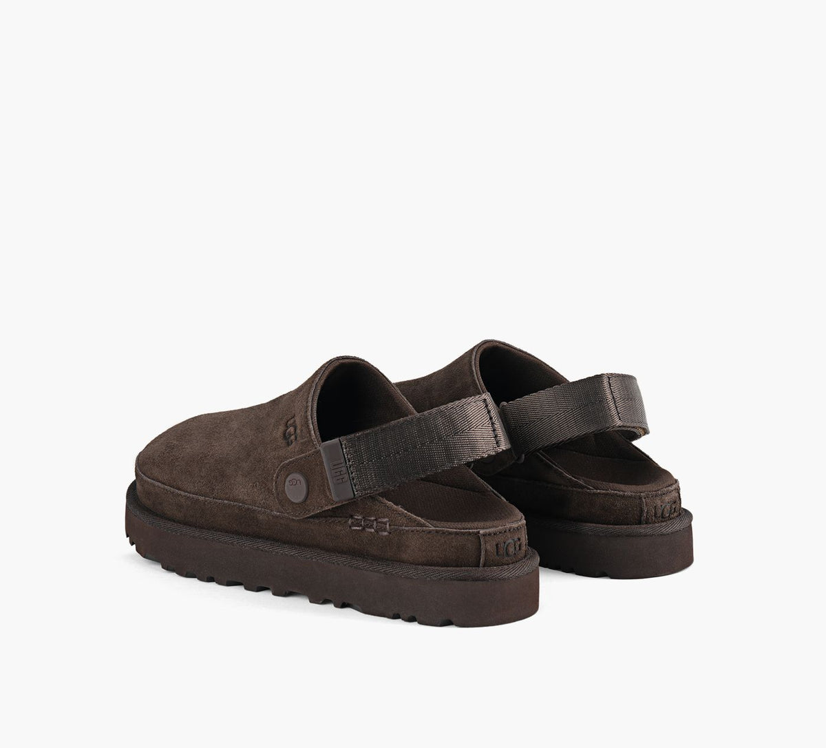 UGG MULEGOLDENSTAR en BRUN vue 3