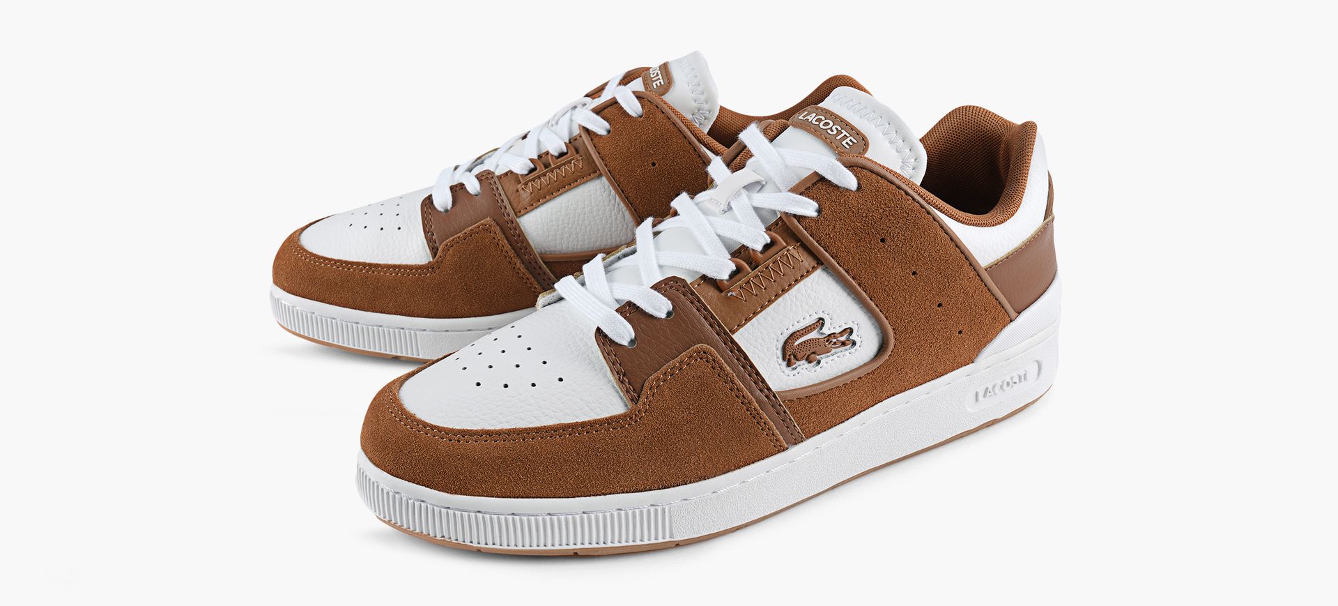 LACOSTE COURTCAGE in TAN view 4