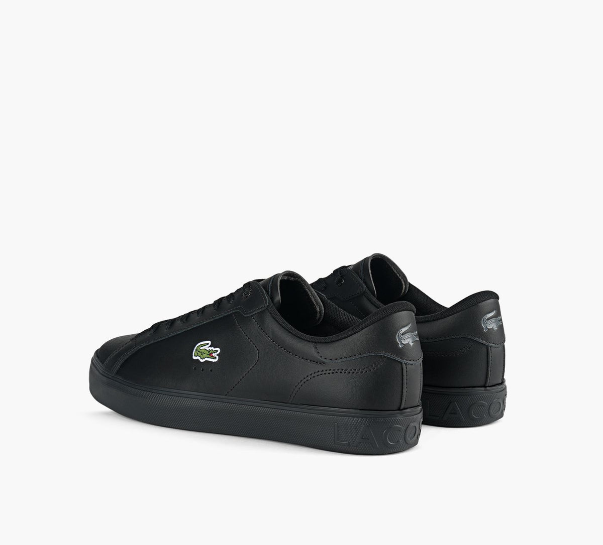 LACOSTE POWERCOURTGRAPHIC in BLACK view 3