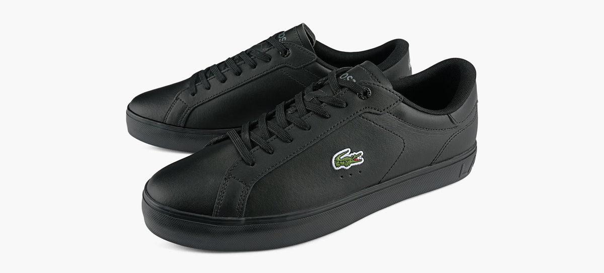 LACOSTE POWERCOURTGRAPHIC in BLACK view 4