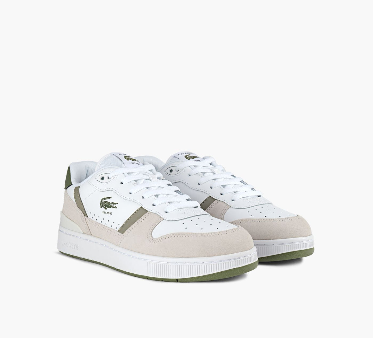 LACOSTE TCLIPSET in WHITE view 2