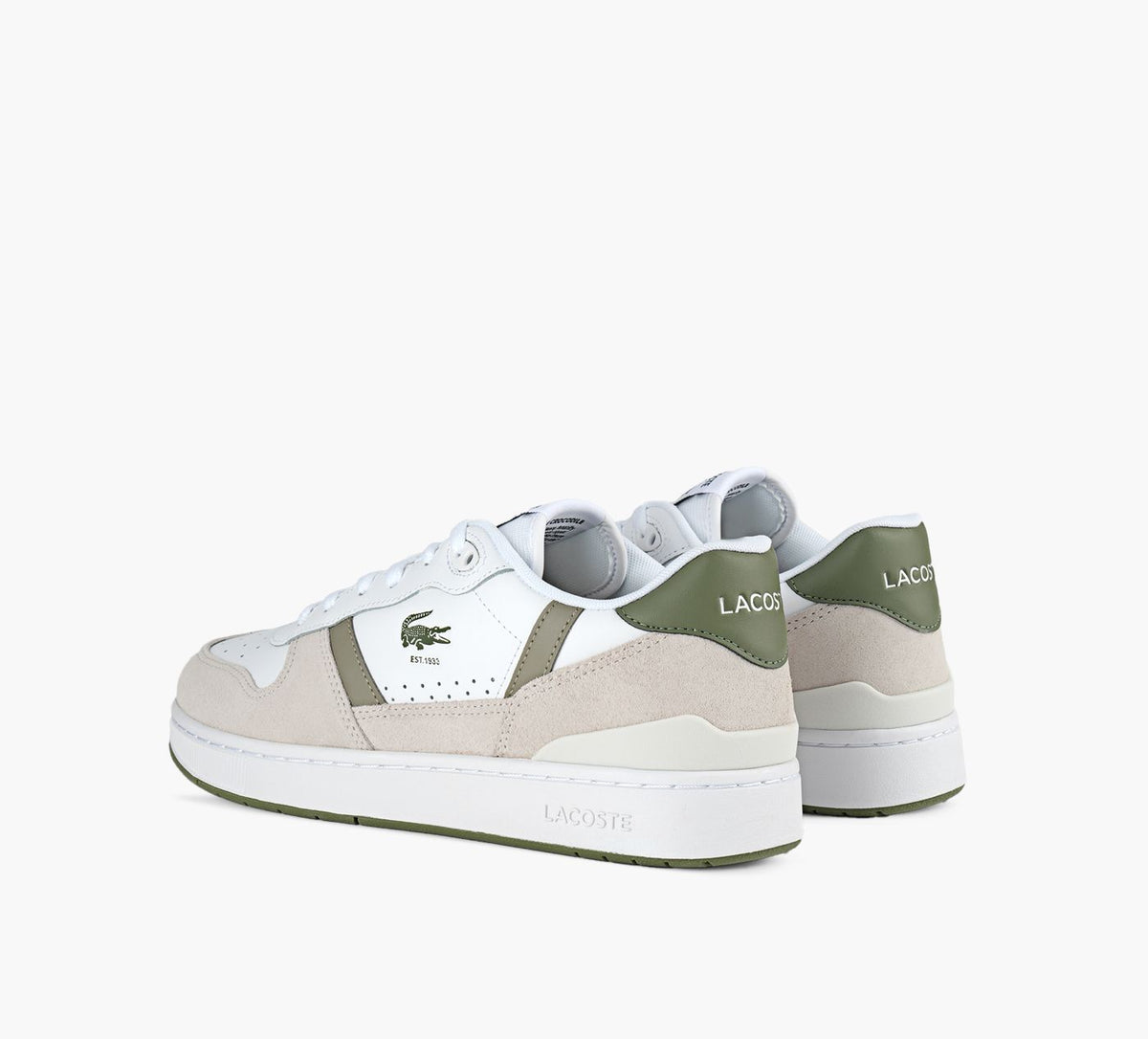 LACOSTE TCLIPSET in WHITE view 3