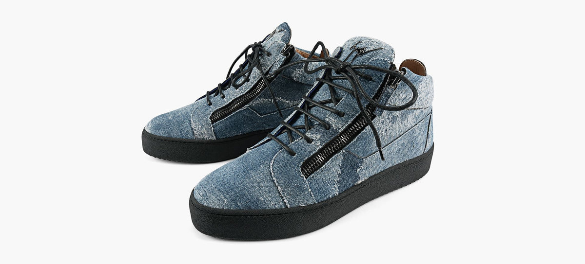GIUSEPPE ZANOTTI RU50005 en BLEU vue 4