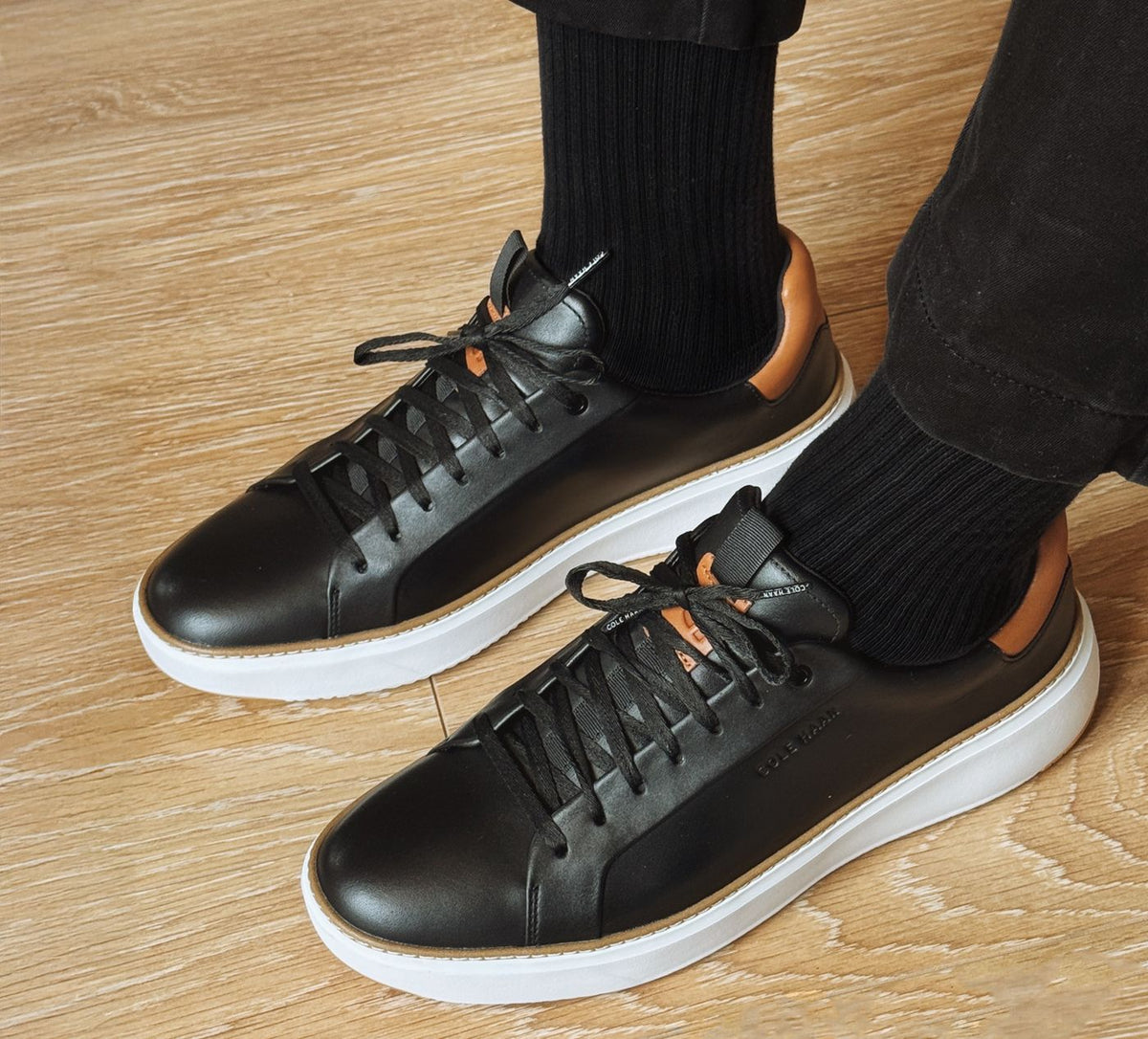 COLE HAAN BASKETGRANDPROTOPSPINIMPERMABLE en NOIR vue 7