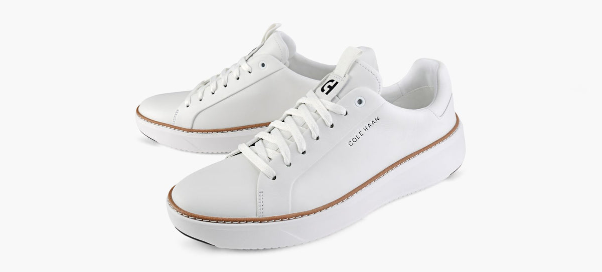 COLE HAAN GRANDPROTOPSPINWATERPROOF in WHITE view 4
