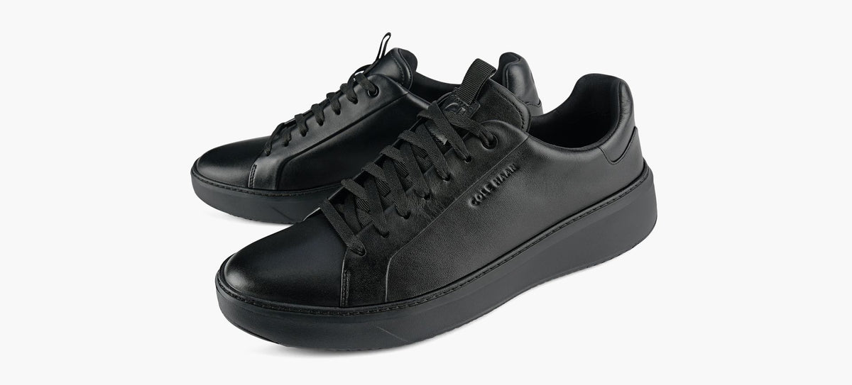 COLE HAAN GRANDPROTOPSPINWATERPROOF in BLACK view 4