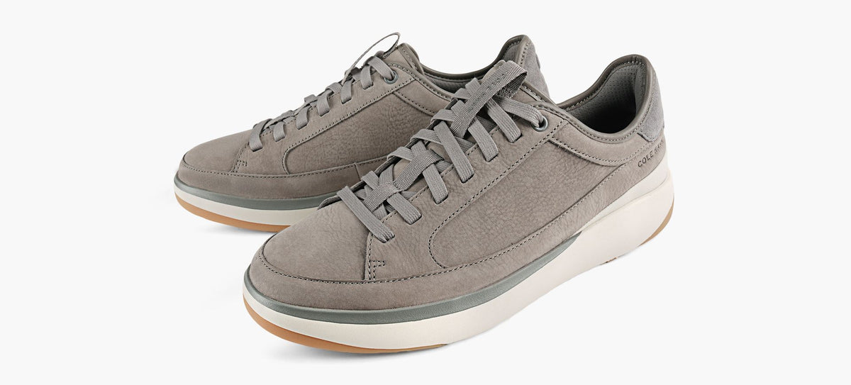 COLE HAAN GRANDPROALLDAYCOURTSNEAKER in TAUPE view 4